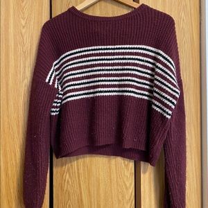 Maroon sweater